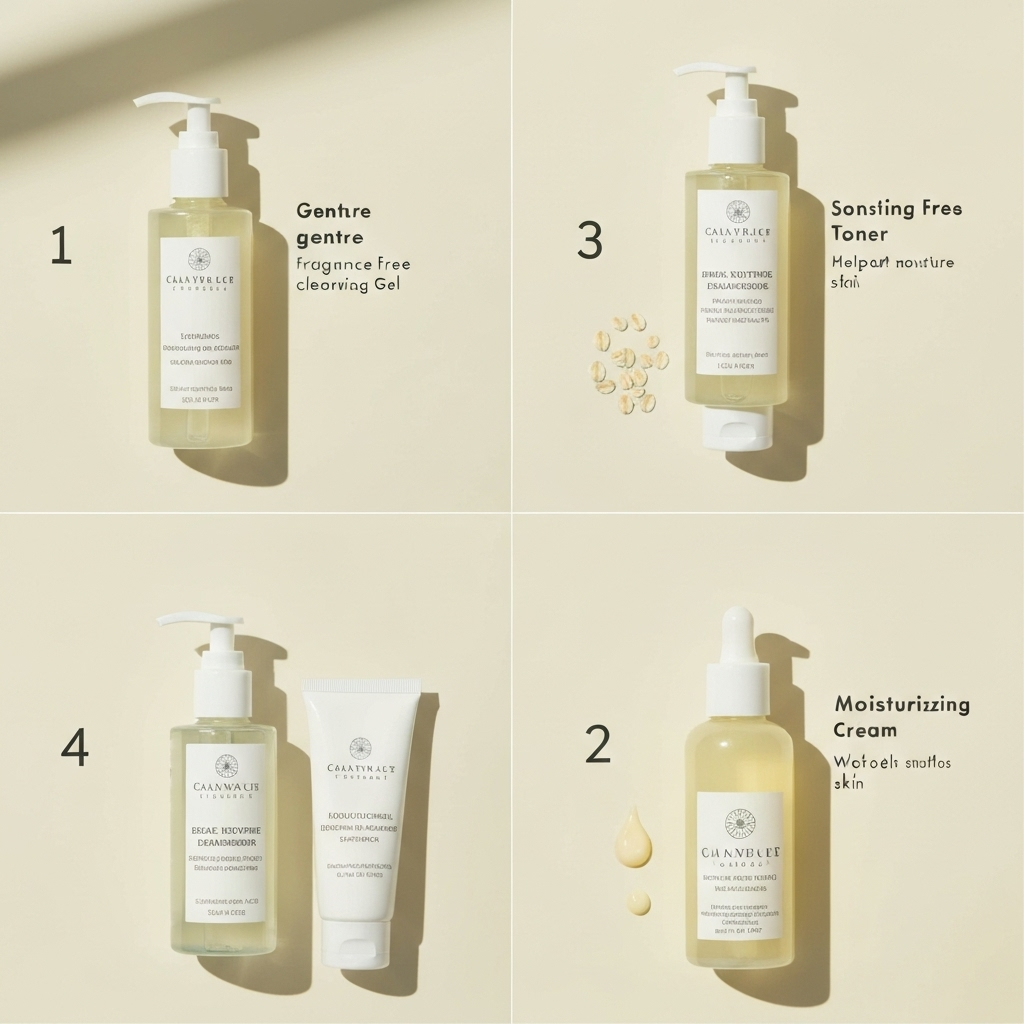 دليل شامل للعناية بالبشرة الحساسة